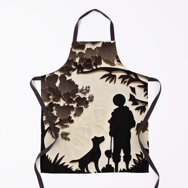 Item preview, Boy and his Dog - The Cut-Out Collection designed and sold by FiveIntentions.