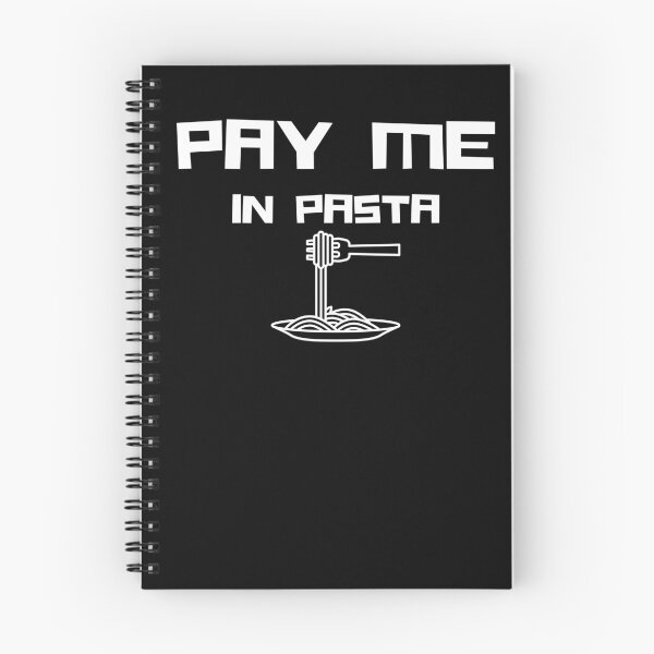 Item preview, Pay Me In Pasta. Foodie Humor. designed and sold by HubbUK.