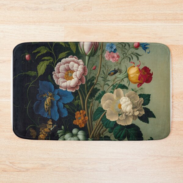 Item preview, Floral Garden Botanical Print with flowers designed and sold by FloralFancy.