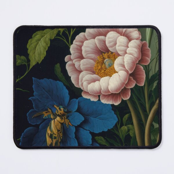 Item preview, Floral Garden Botanical Print with flowers designed and sold by FloralFancy.