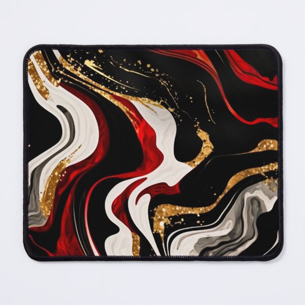 Item preview, Red Agate Marble designed and sold by ArtMadeByAI.