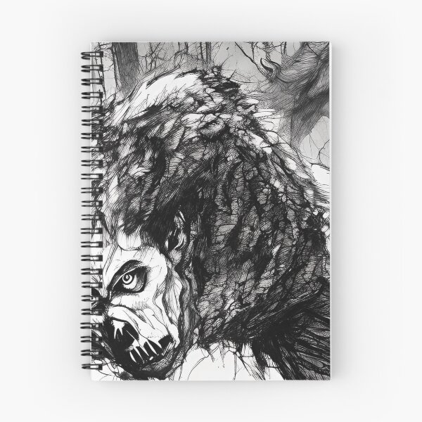 Item preview, Beware the werewolves - evil human wolves that shape shift at the full moons wishes designed and sold by StedeBonnet.