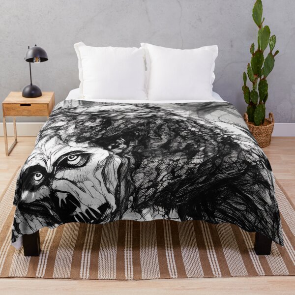 Item preview, Beware the werewolves - evil human wolves that shape shift at the full moons wishes designed and sold by StedeBonnet.