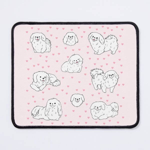 Item preview, Pekingese cute dog illustration pattern designed and sold by Yarafantasyart.