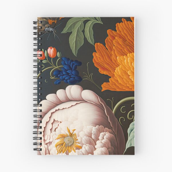 Item preview, Floral Garden Botanical Print with flowers designed and sold by FloralFancy.