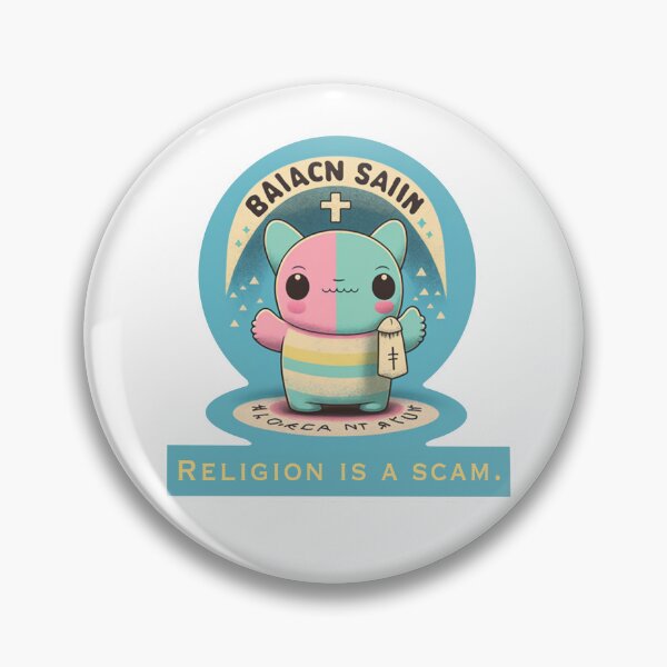 Item preview, Religion is a scam. designed and sold by MichellesMedArt.