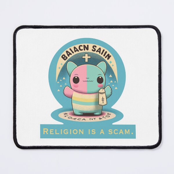 Item preview, Religion is a scam. designed and sold by MichellesMedArt.