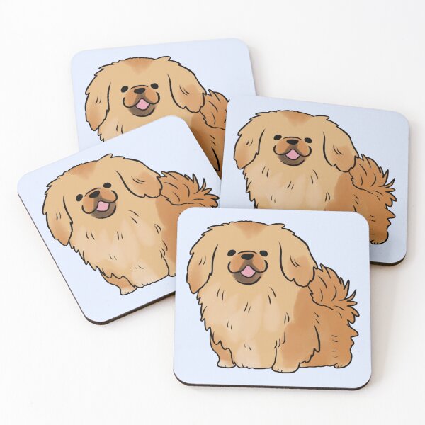 Item preview, Pekingese cute dog illustration  designed and sold by Yarafantasyart.