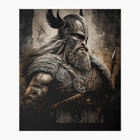 Scandinavian God - Odin Art Board Print for Sale by MyFavorTee