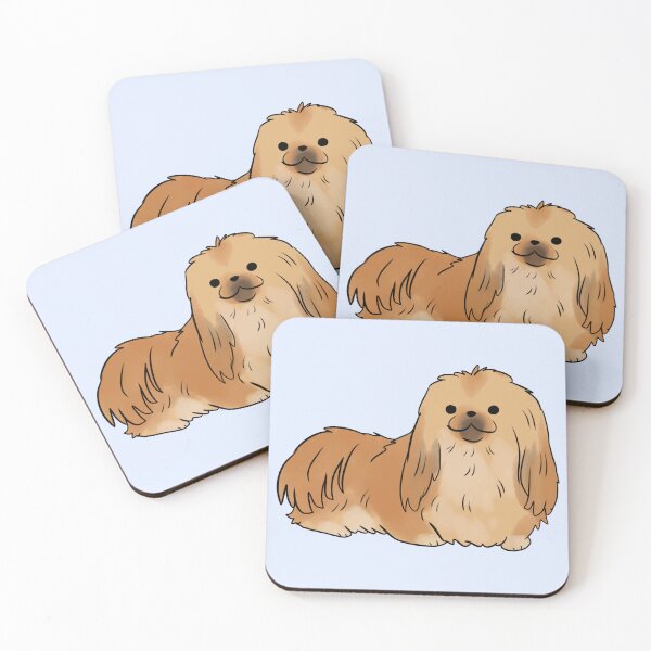 Item preview, Pekingese cute dog illustration  designed and sold by Yarafantasyart.