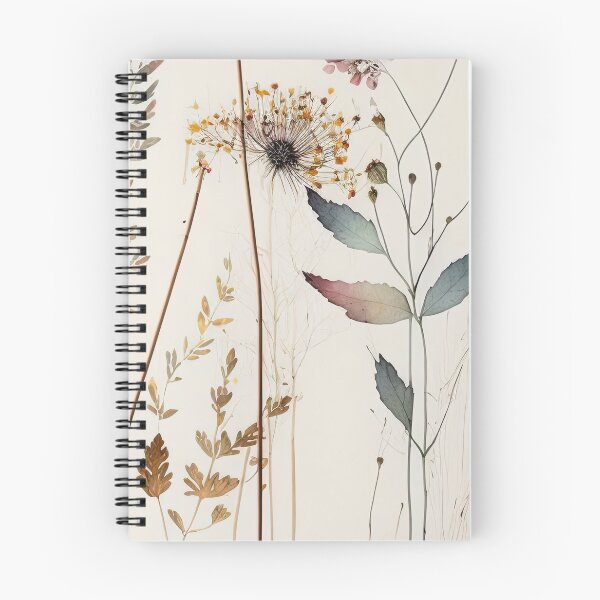 Item preview, Estampado Botánico Floral Garden con flores silvestres designed and sold by FloralFancy.