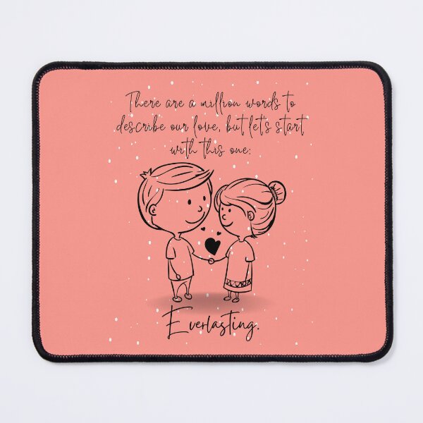 Item preview, There are a million words to describe our love, but let's start with this one: Everlasting designed and sold by FXR-Designs.