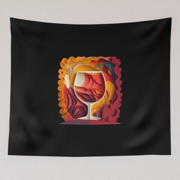 Item preview, Wine Glass - The Cut-Out Collection designed and sold by FiveIntentions.