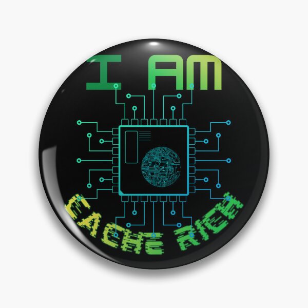 Item preview, I Am Cache Rich designed and sold by my-green-gecko.