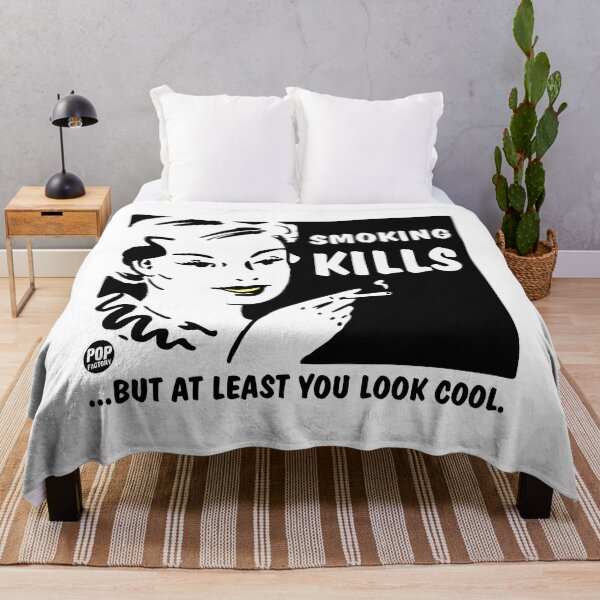 Item preview, Smoking Kills But At Least You Look Cool designed and sold by TODD GOLDMAN.