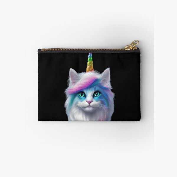 Item preview, Caticorn, cat as a unicorn in rainbow colors designed and sold by Studio by CH.