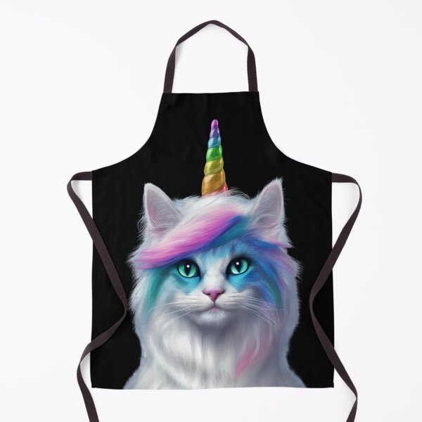 Item preview, Caticorn, cat as a unicorn in rainbow colors designed and sold by Studio by CH.