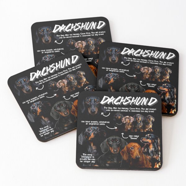 Item preview, Dachshund Fun Facts designed and sold by KyleNesas.