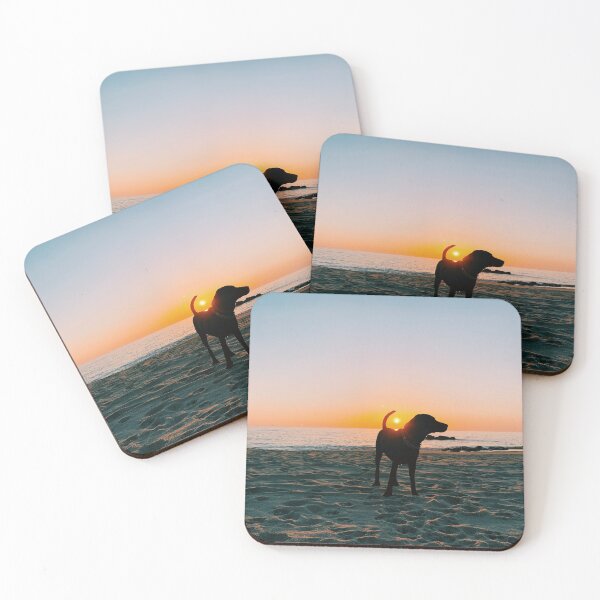 Item preview, Sunrise with dog, New Jersey designed and sold by acreekmore4.