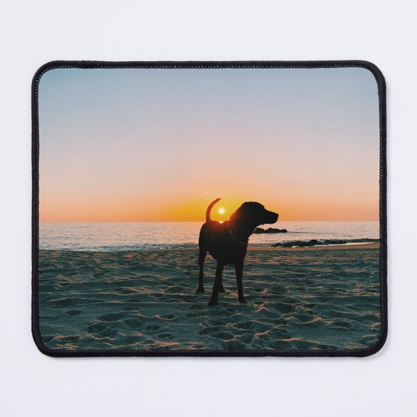 Item preview, Sunrise with dog, New Jersey designed and sold by acreekmore4.