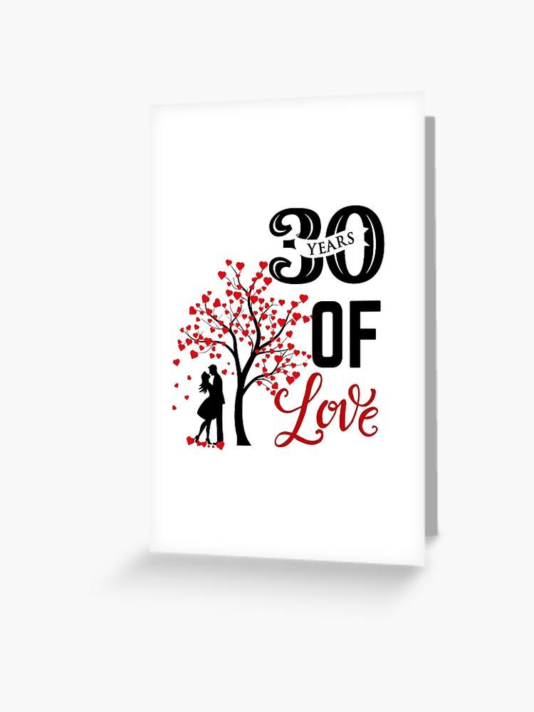 30th Wedding Anniversary Blanket - 30 Years of Marriage Gifts for Couple,  Bes