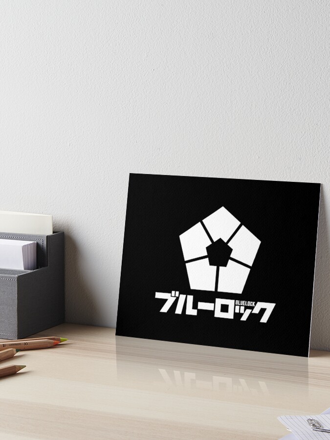 Blue Lock Anime White Logo Canvas Print for Sale by T-TEES Clothing