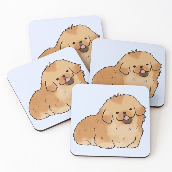 Item preview, Pekingese cute dog illustration  designed and sold by Yarafantasyart.