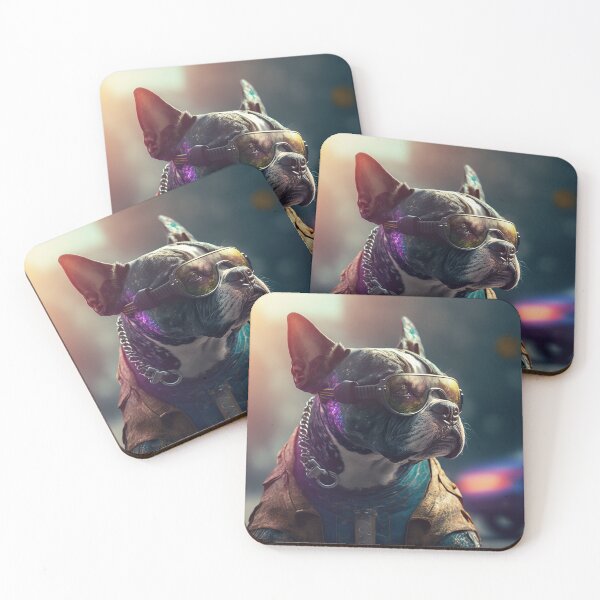 Item preview, Eye-catching Pitbull Wearing Sunglasses designed and sold by BIBIHOX.