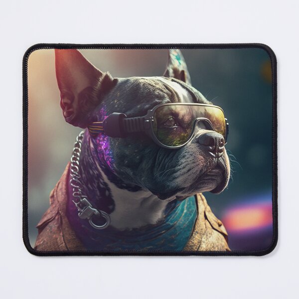 Item preview, Eye-catching Pitbull Wearing Sunglasses designed and sold by BIBIHOX.