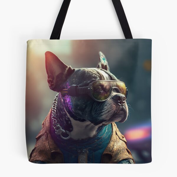 Item preview, Eye-catching Pitbull Wearing Sunglasses designed and sold by BIBIHOX.