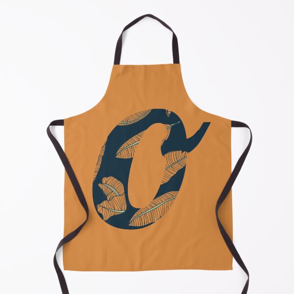 Item preview, Leaf/Feather Pattern Letter O Monogram designed and sold by Gumblebee Design.