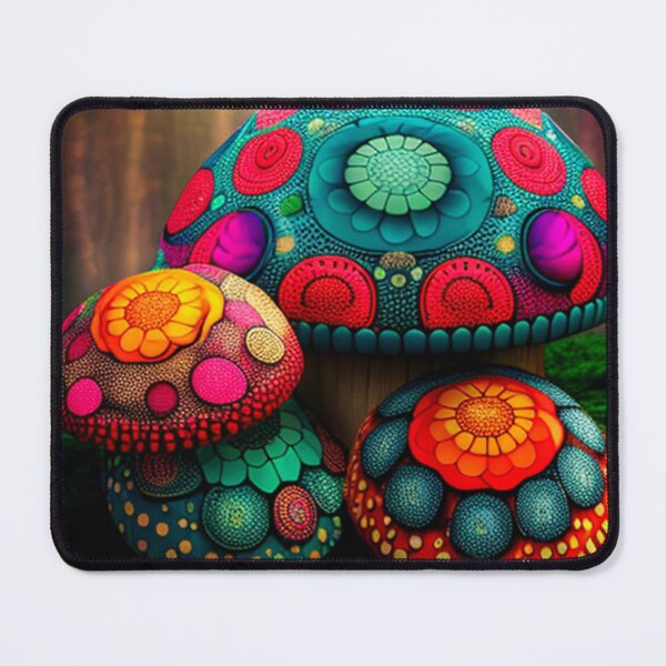 Item preview, CottageCore Toad stool Mandala designed and sold by Zovermind.