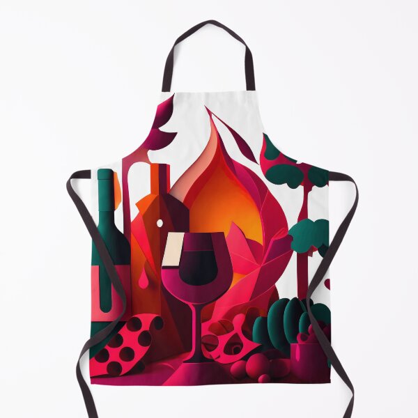 Item preview, Wine Bottles and Glass - The Cut-Out Collection designed and sold by FiveIntentions.
