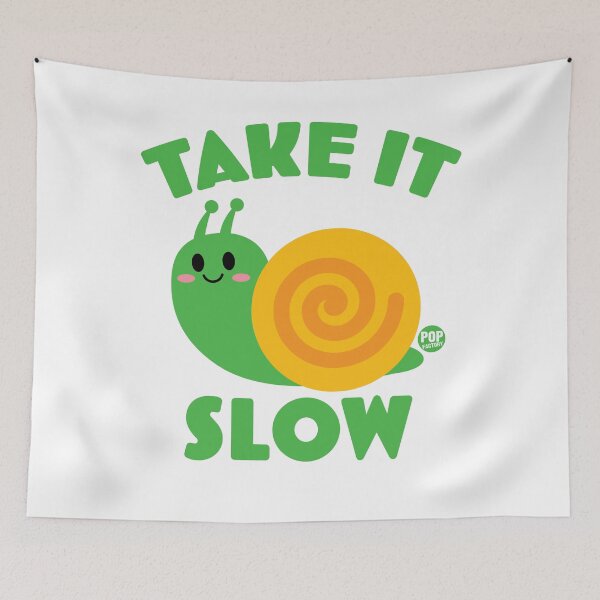 Item preview, Take It Slow Snail designed and sold by TODD GOLDMAN.