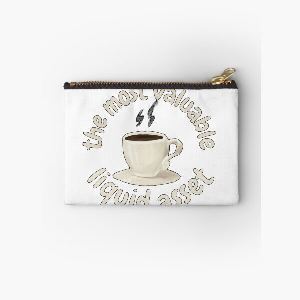 Item preview, Coffee the most valuable liquid asset, for finance and coffee lovers designed and sold by NoetherSym.