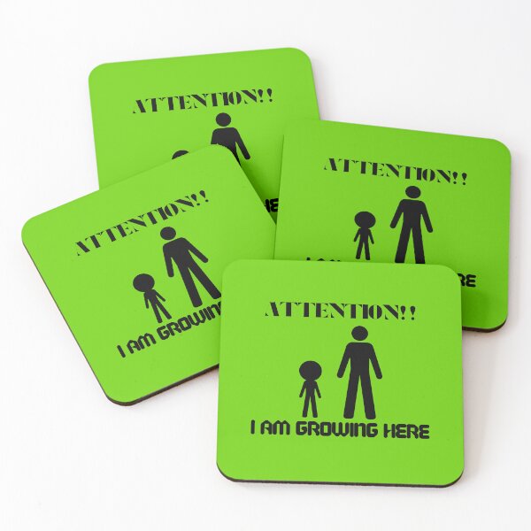 Item preview, Attention I am growing up Here designed and sold by Josh Ajay Designs.