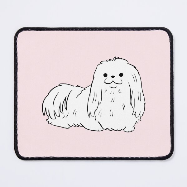 Item preview, Pekingese cute dog illustration designed and sold by Yarafantasyart.