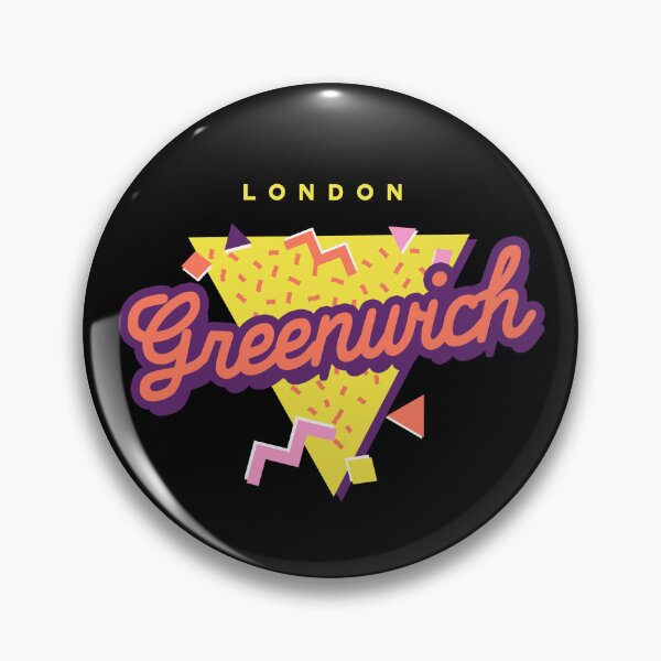 Item preview, Retro 90s Pop 'Greenwich' Vintage London designed and sold by dinosareforever.
