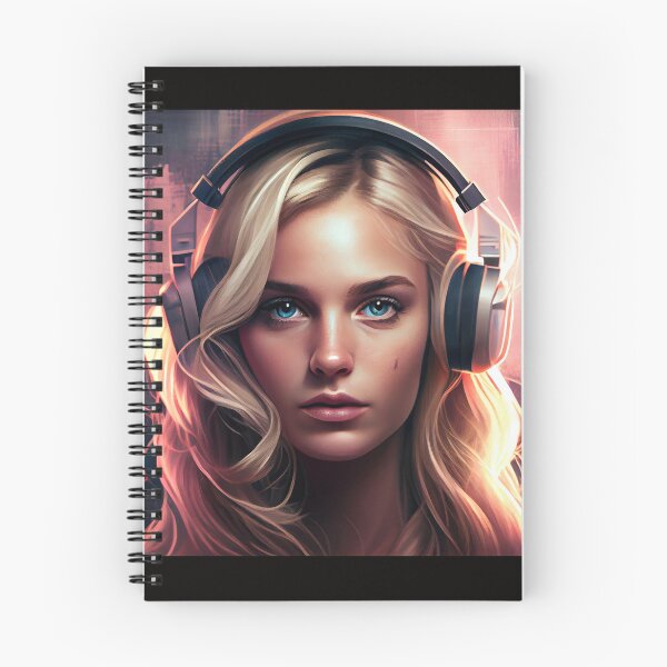 Item preview, Blonde Techno girl designed and sold by NATHAN ZEHNER.