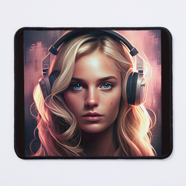 Item preview, Blonde Techno girl designed and sold by NATHAN ZEHNER.