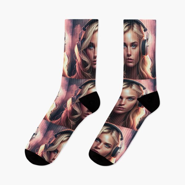 Item preview, Blonde Techno girl designed and sold by NATHAN ZEHNER.