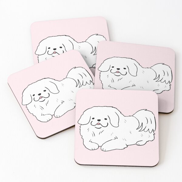 Item preview, Pekingese cute dog illustration  designed and sold by Yarafantasyart.