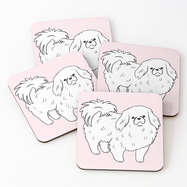 Item preview, Pekingese cute dog illustration  designed and sold by Yarafantasyart.