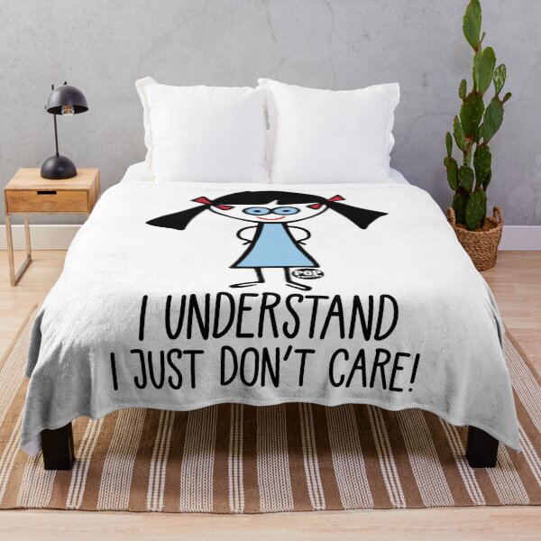 Item preview, I understand, I Just Don't Care designed and sold by TODD GOLDMAN.