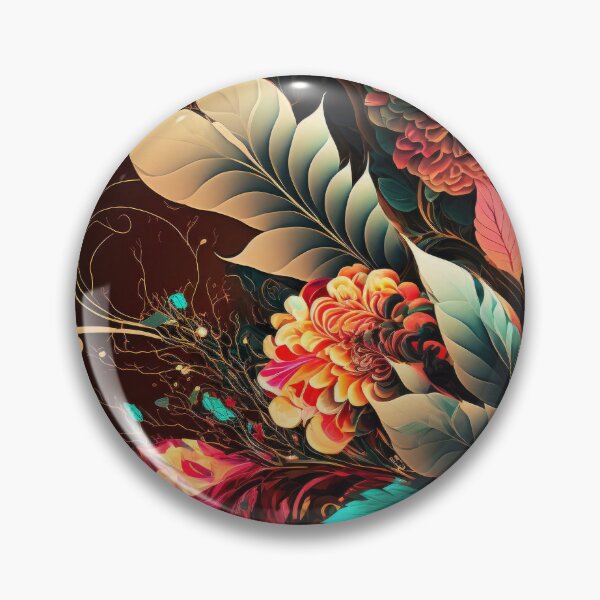 Item preview, Abstract Floral Garden Botanical Print  designed and sold by FloralFancy.
