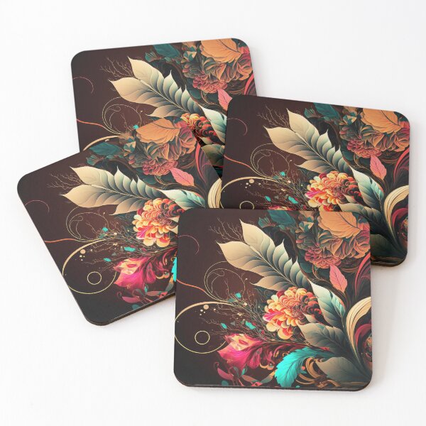 Item preview, Abstract Floral Garden Botanical Print  designed and sold by FloralFancy.