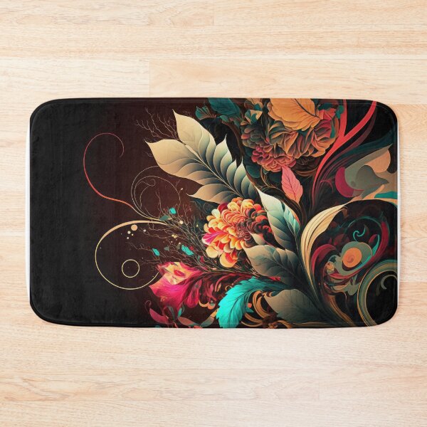 Item preview, Abstract Floral Garden Botanical Print  designed and sold by FloralFancy.