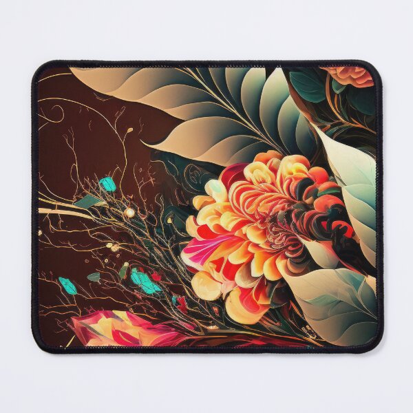 Item preview, Abstract Floral Garden Botanical Print designed and sold by FloralFancy.