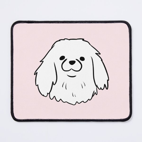 Item preview, Pekingese cute dog illustration designed and sold by Yarafantasyart.