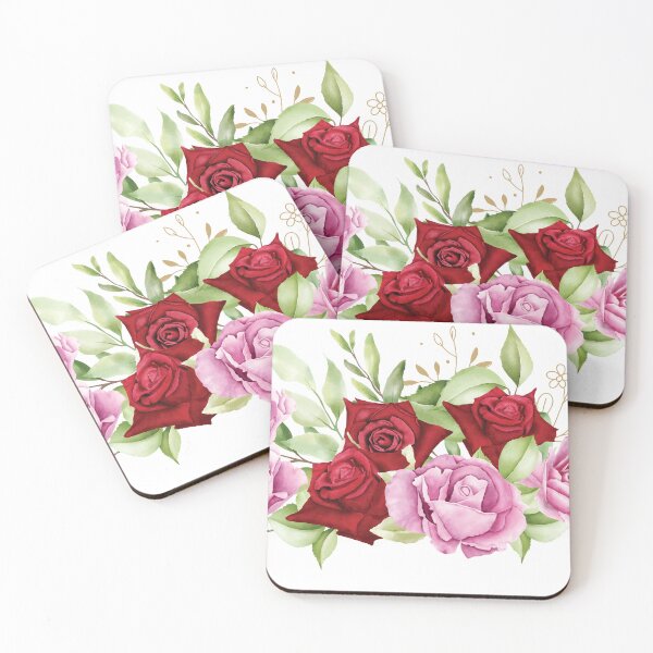 Item preview, Rose water color texture designed and sold by joiedesing.